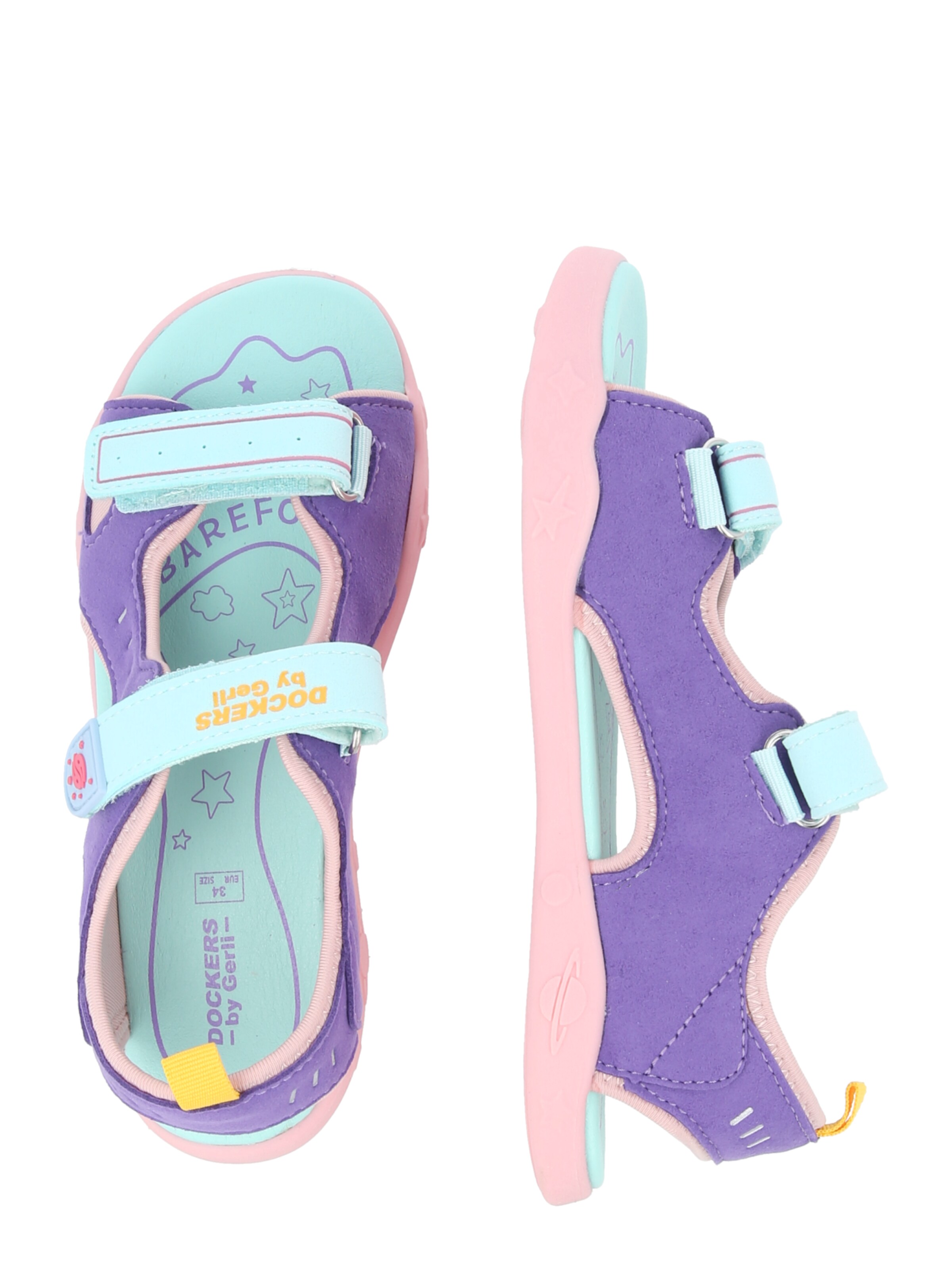 Dockers by Gerli Отворени обувки в лилав