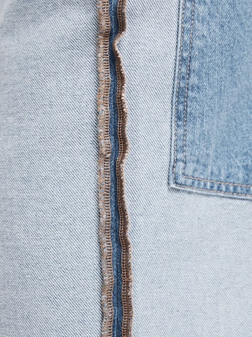 Loosefit Jean Bershka en bleu