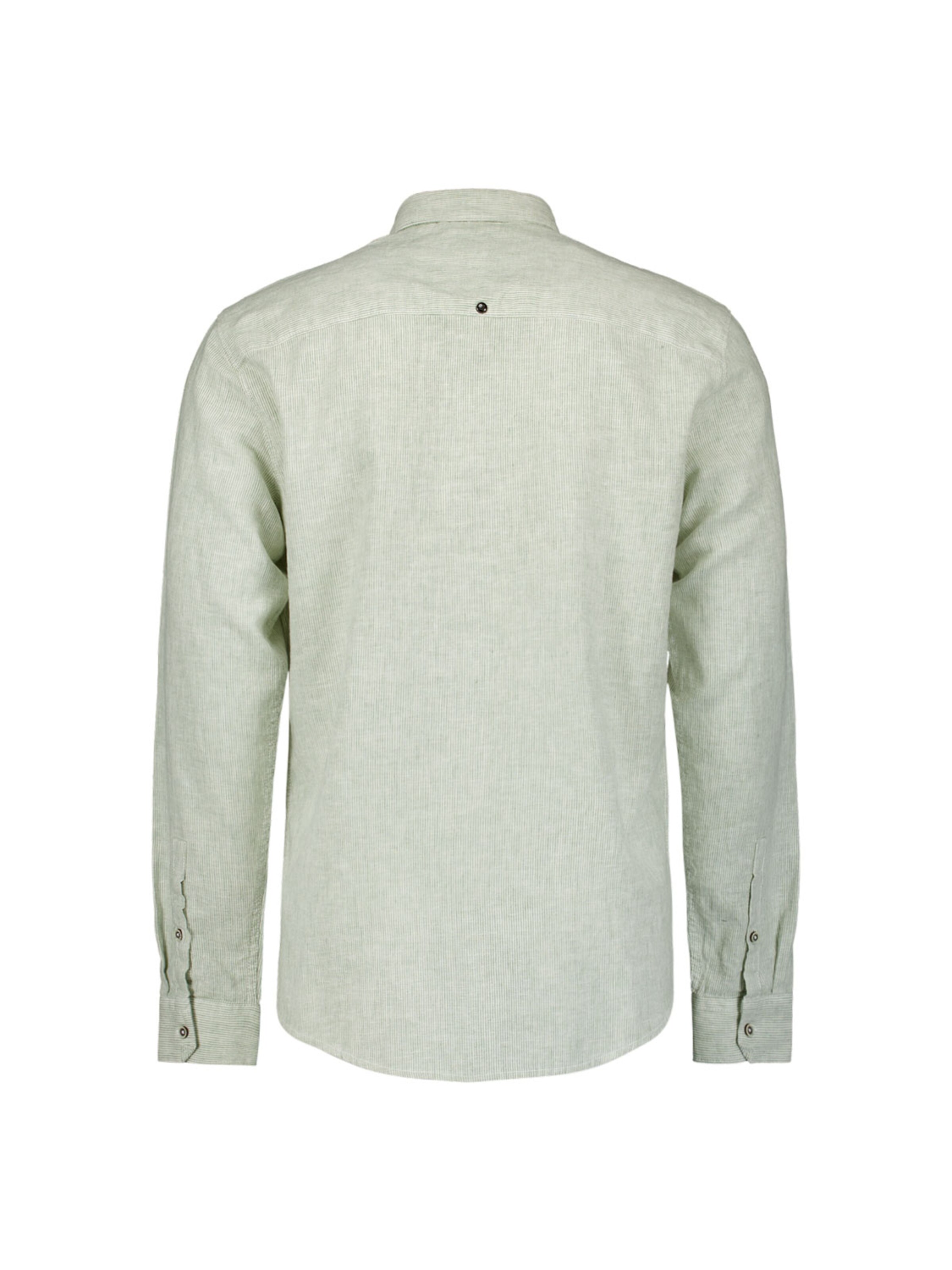 No Excess Regular fit Overhemd in Groen