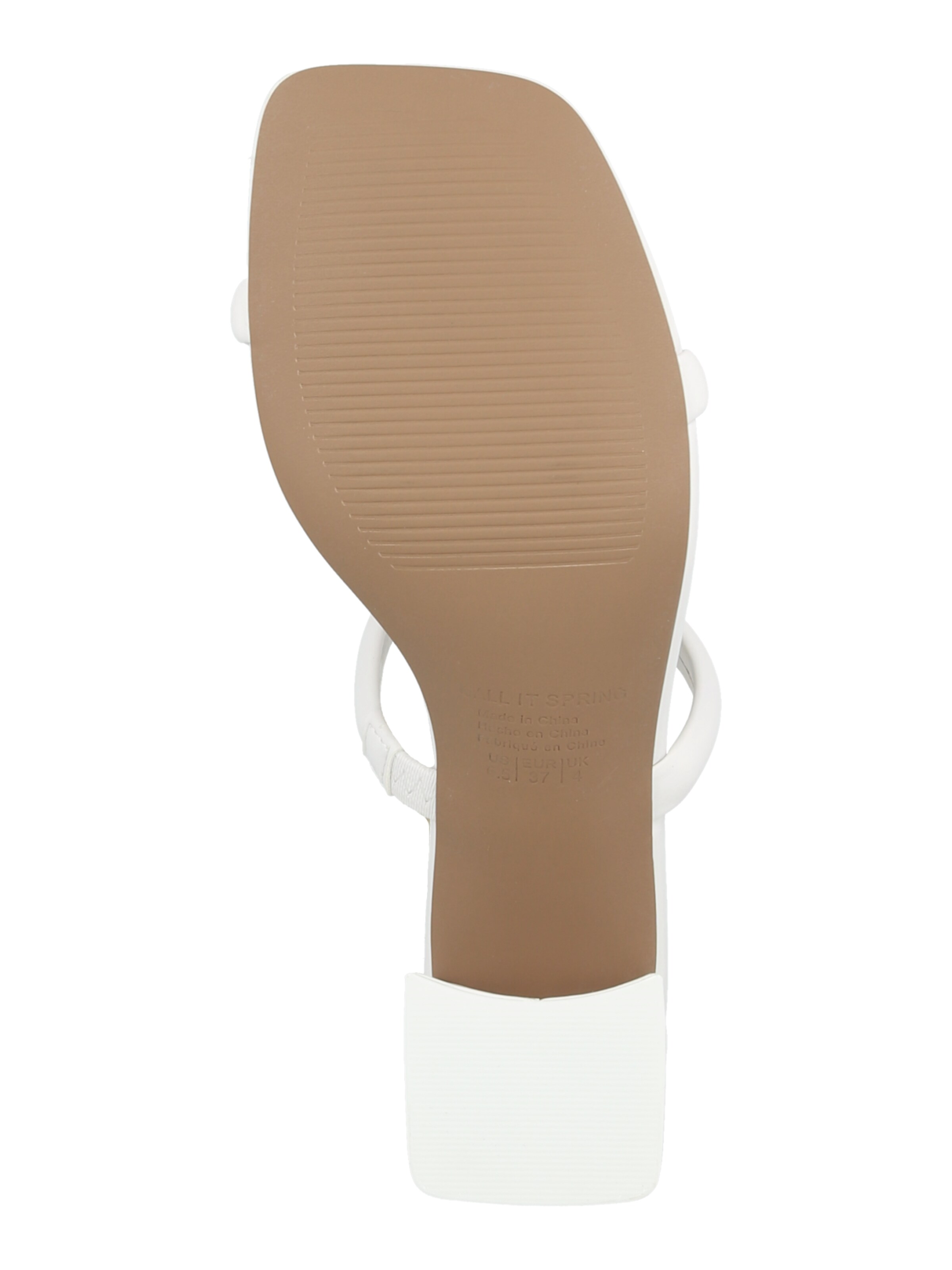 CALL IT SPRING Klapki 'KAIAA' w kolorze biały