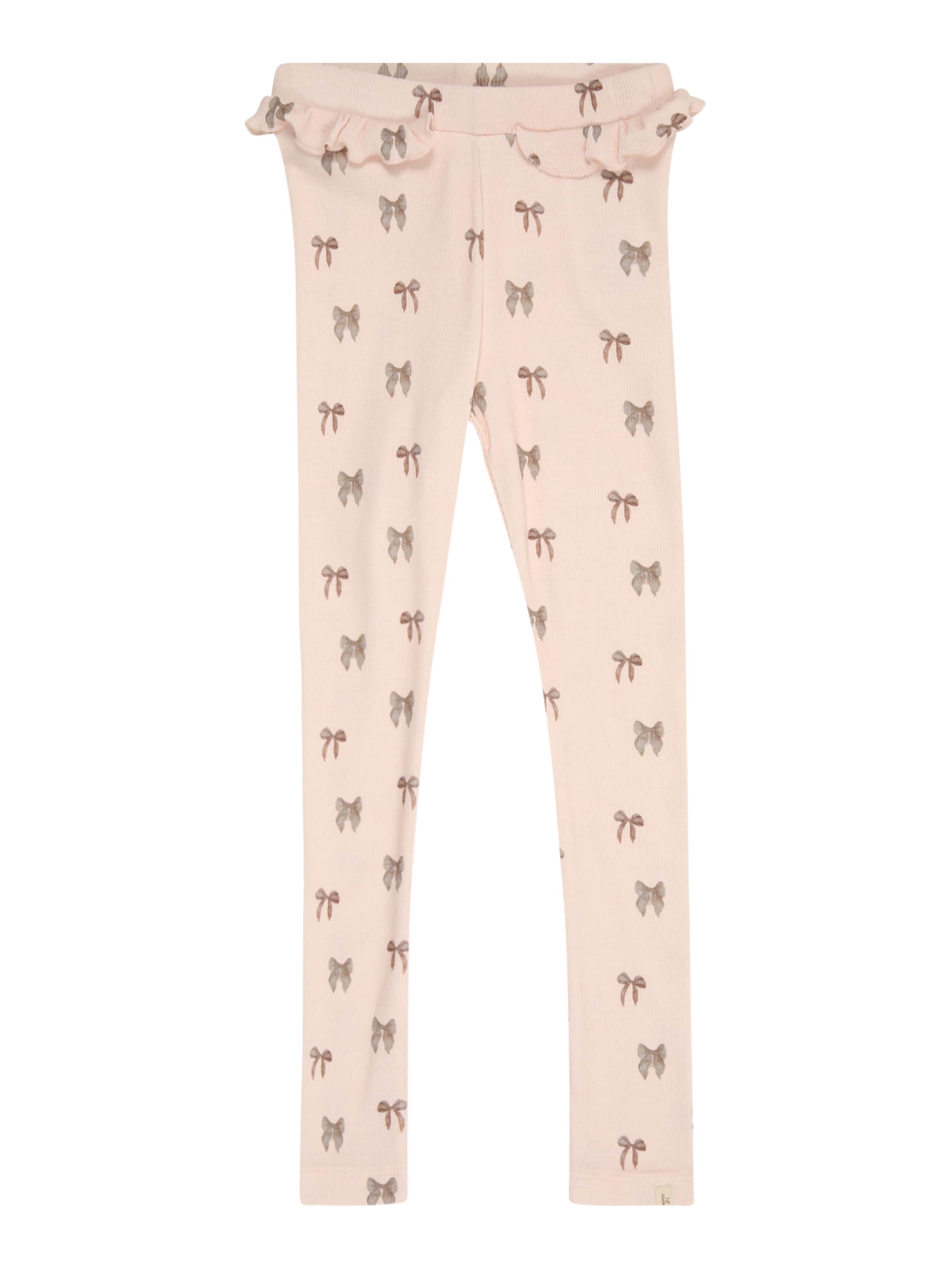 Lil'Atelier Skinny Leggings 'NMFGAVO' in Pink: front