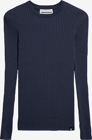 ARMEDANGELS Sweater ' ALAANIA RN ' in Blue: front