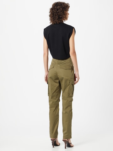 Lauren Ralph Lauren tavaline Klapptaskutega püksid 'NIDELIO', värv roheline