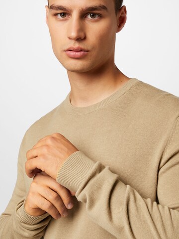 Coupe regular Pull-over 'Alex' Only & Sons en beige