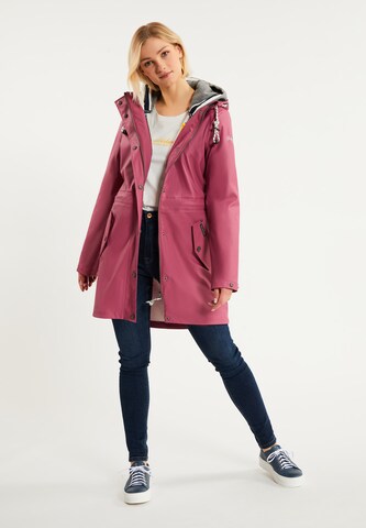 Schmuddelwedda Raincoat 'Altiplano' in Pink