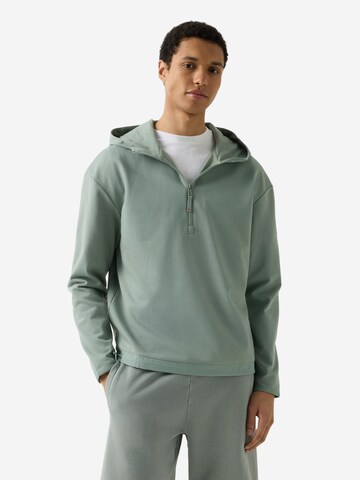 Bogner Fire + Ice Sweatshirt 'David' in Grün: Vorderseite