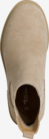 TAMARIS Chelsea Boots in Beige