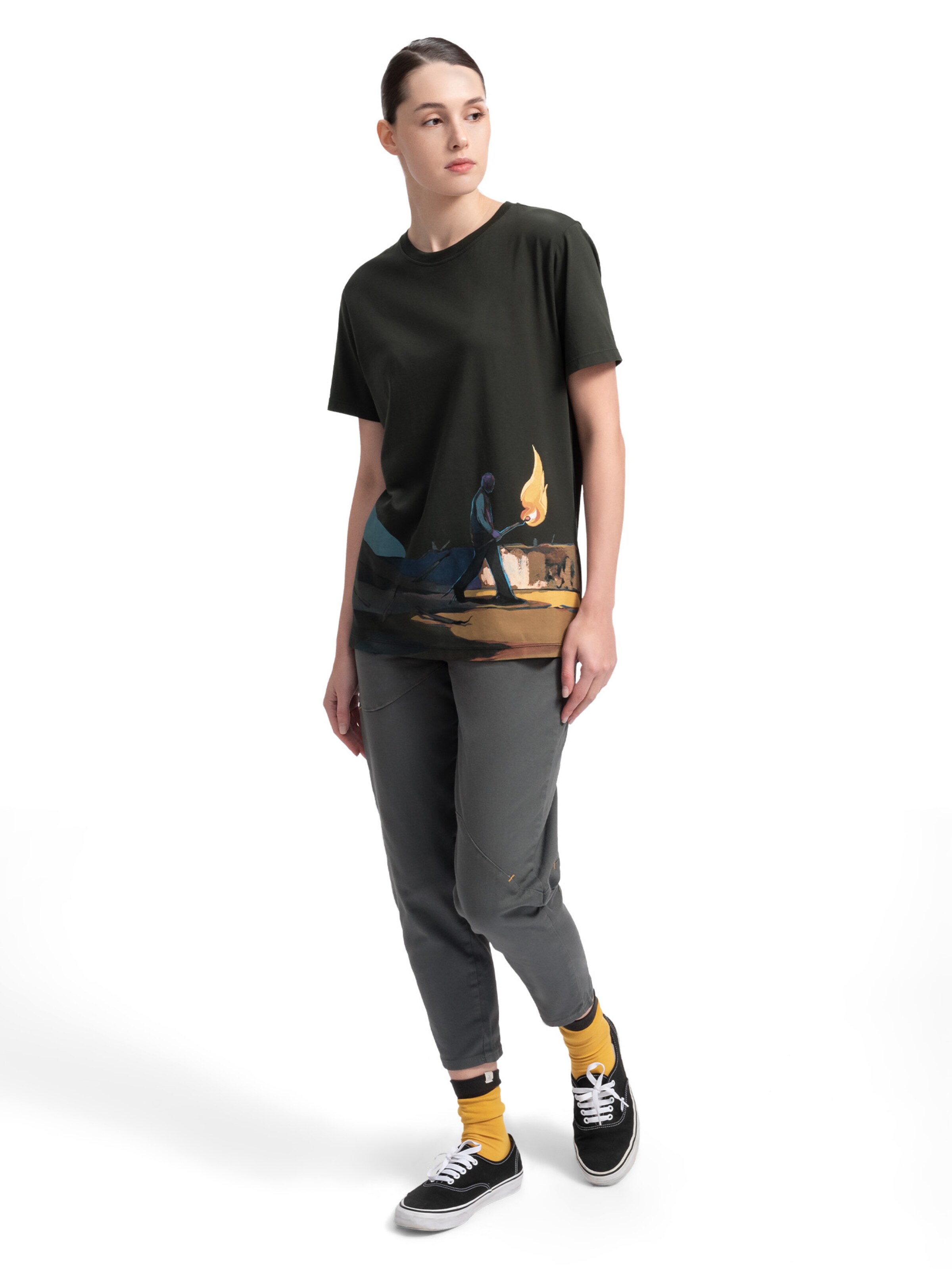 Kaft Shirt 'Torcher' in Grey