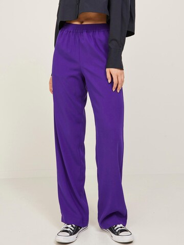 JJXX Wide leg Pants 'Poppy' in Purple: front