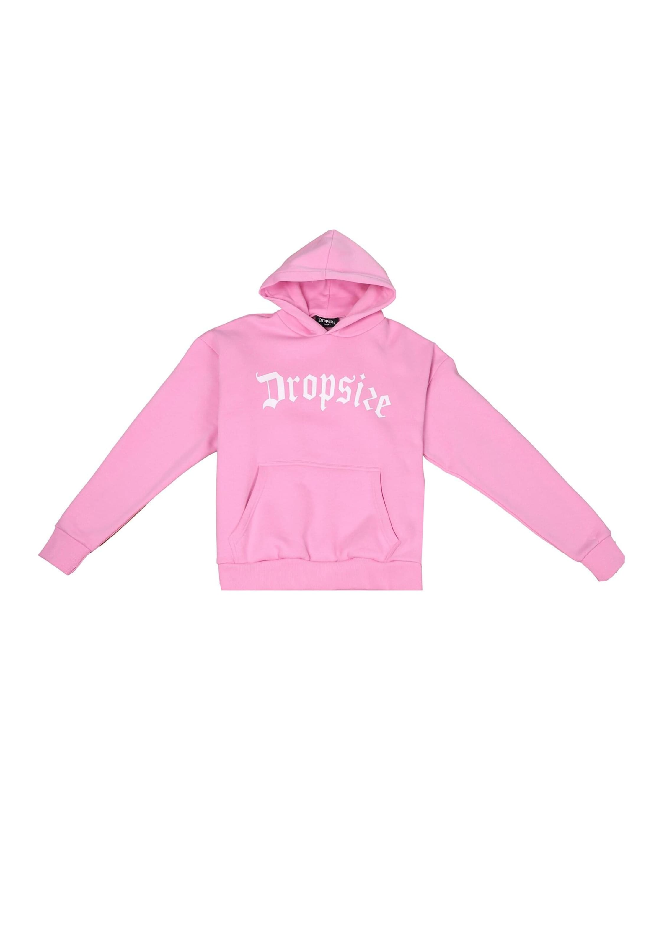 Dropsize Sweatshirt in Roze: voorkant