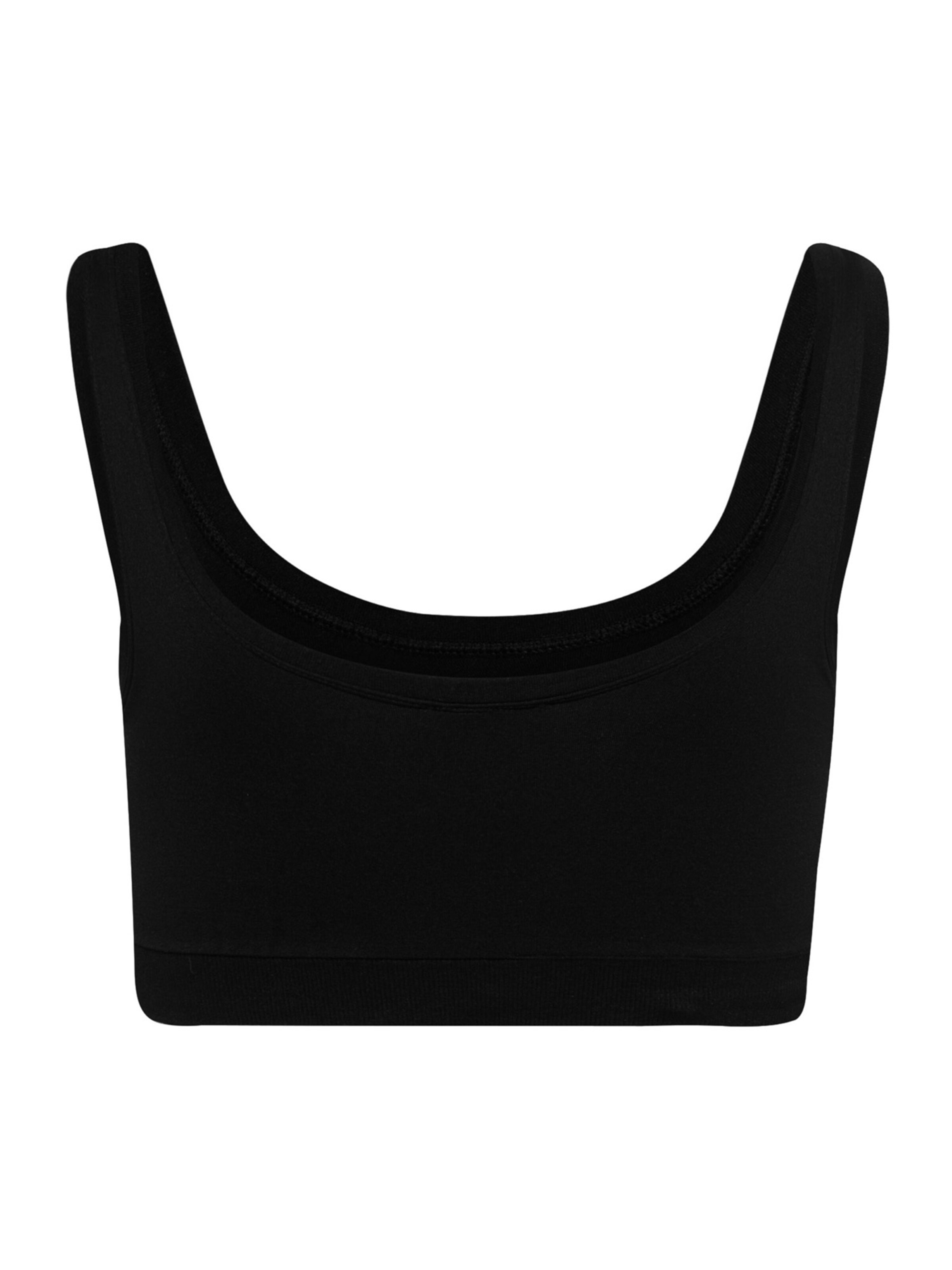 Hanro - Soutien Bustier Soutien 'Touch Feeling' em preto