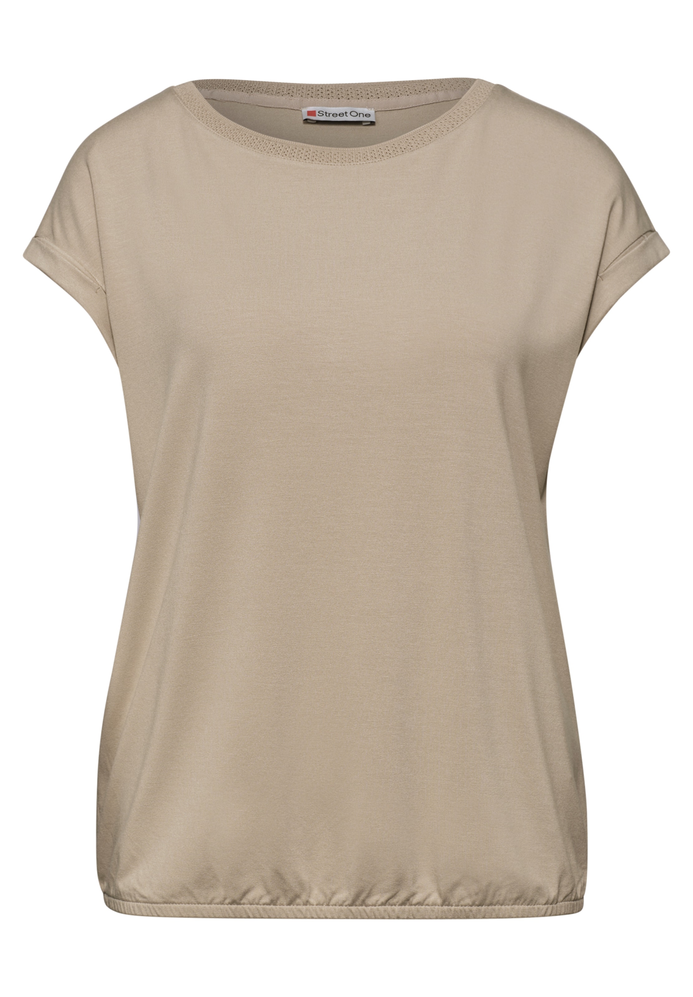 STREET ONE Shirt in Beige: front
