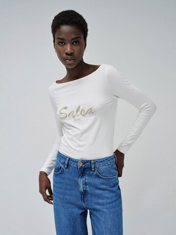 Salsa Jeans Shirt in White: front