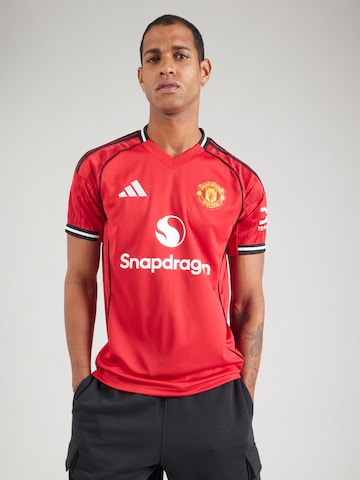 ADIDAS PERFORMANCE Αθλητική φανέλα 'Manchester United 2025/2026' σε κόκκινο: μπροστά