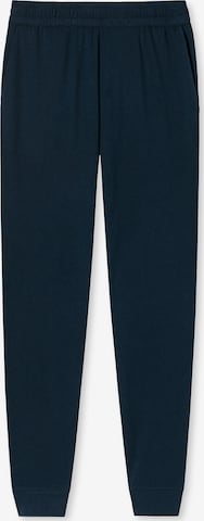 SCHIESSER Pajama Pants 'Mix & Relax' in Blue: front