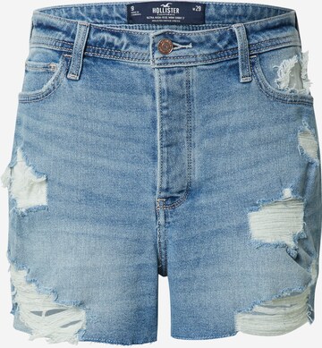 HOLLISTER Regular Jeans in Blauw: voorkant