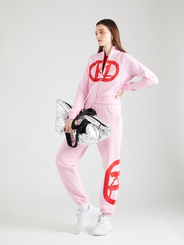 Effilé Pantalon Karl Lagerfeld en violet
