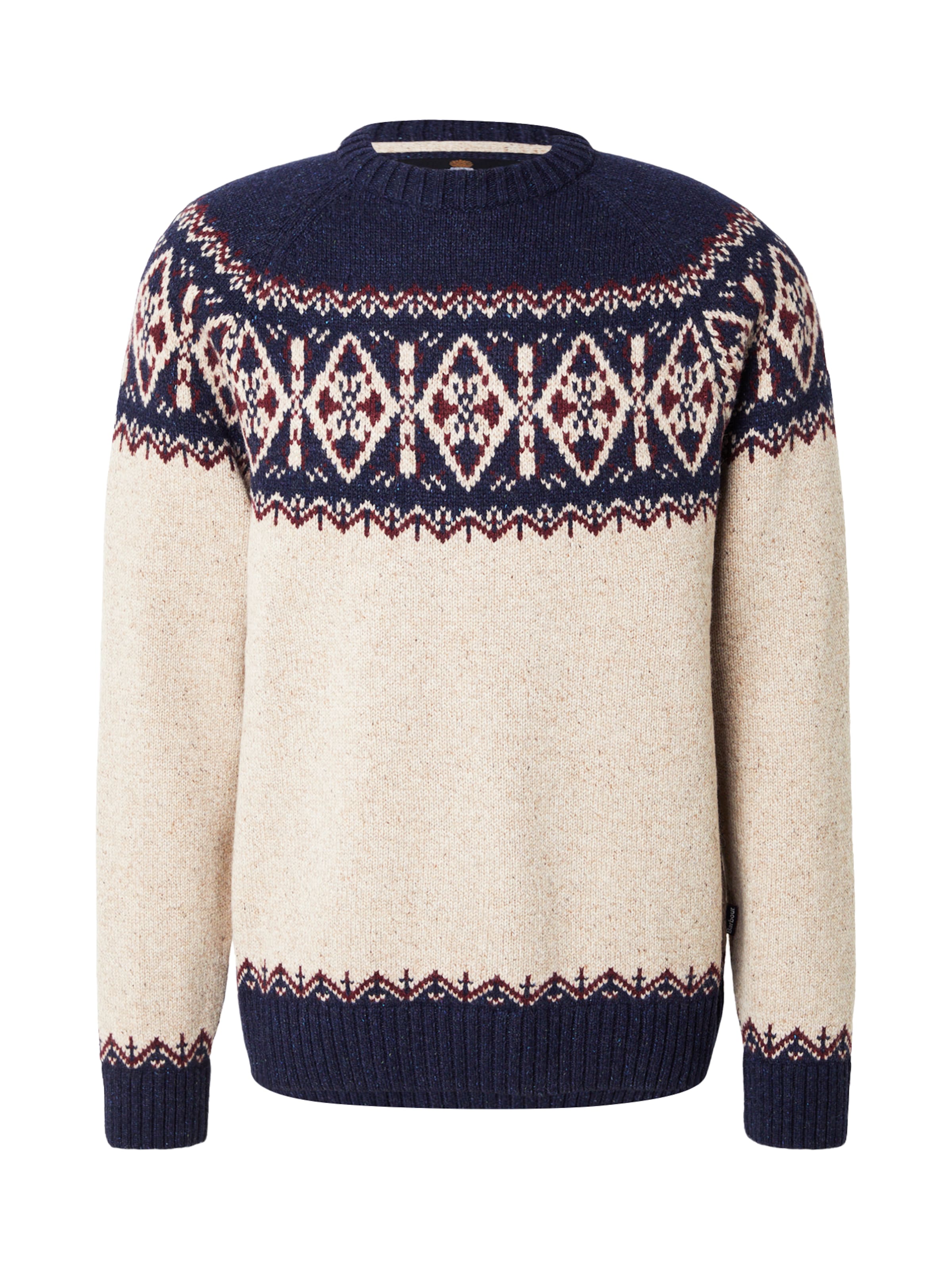 Barbour Sweter 'Tisbury' w kolorze niebieski: przód