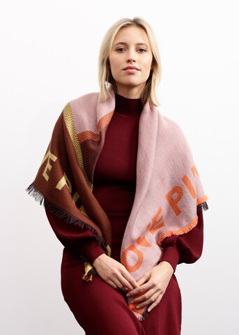 Foulard CODELLO en rose : devant