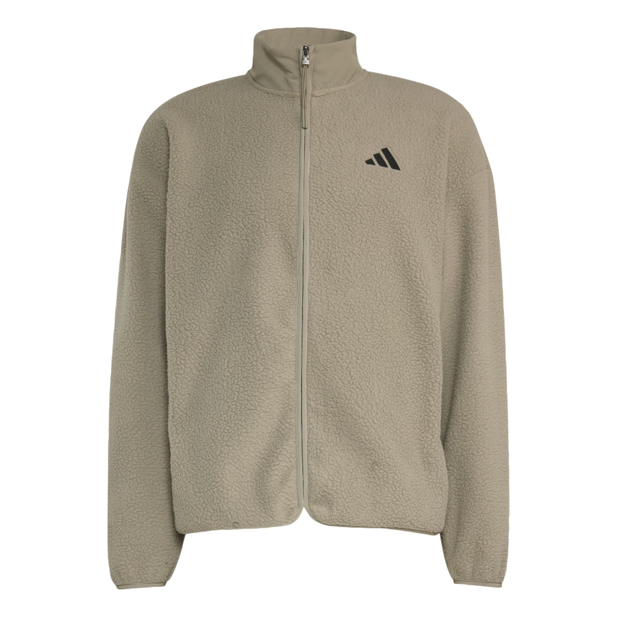 ADIDAS SPORTSWEAR Funktionele fleece-jas 'City Tech' in Groen: voorkant
