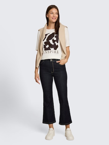 TOM TAILOR Flared Jeans 'Romy' in Blauw