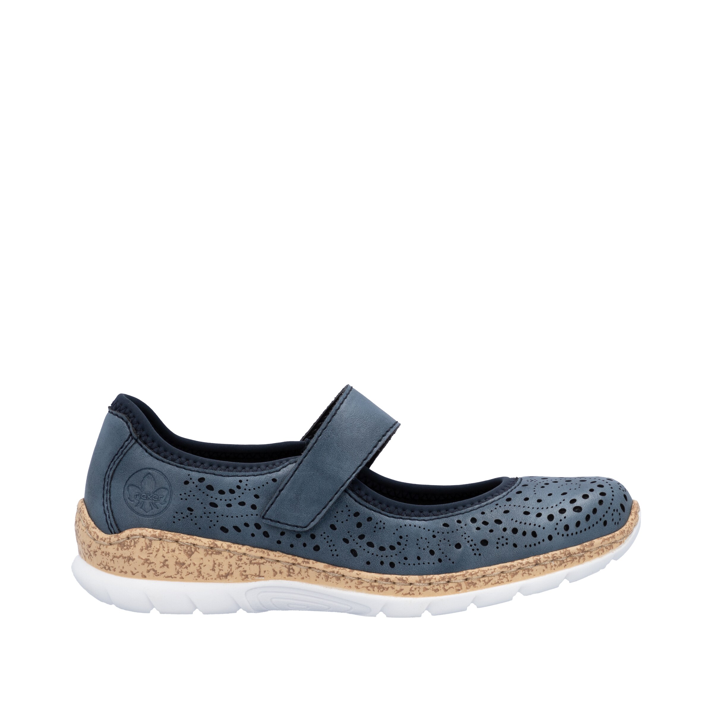 Rieker Slipper in Blau