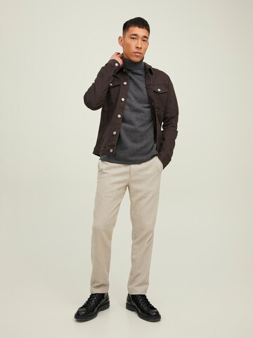 JACK & JONES Sweater 'Hill' in Grey