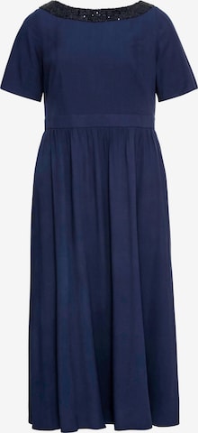 SHEEGO Abendkleid in Blau: predná strana