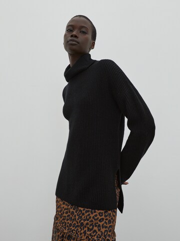 Pullover 'Allegra' di EDITED in nero: frontale