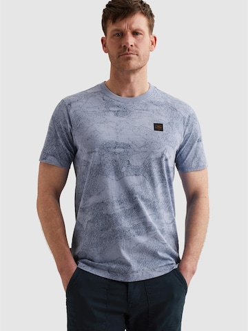 PME Legend - Camiseta 'T-shirt in soft jersey with allover print' en lila: frente