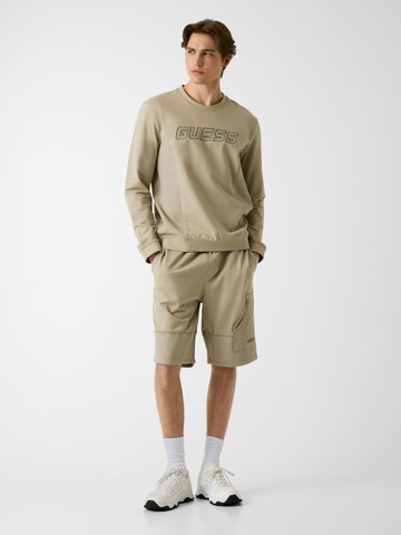 GUESS Sweatshirt in Beige