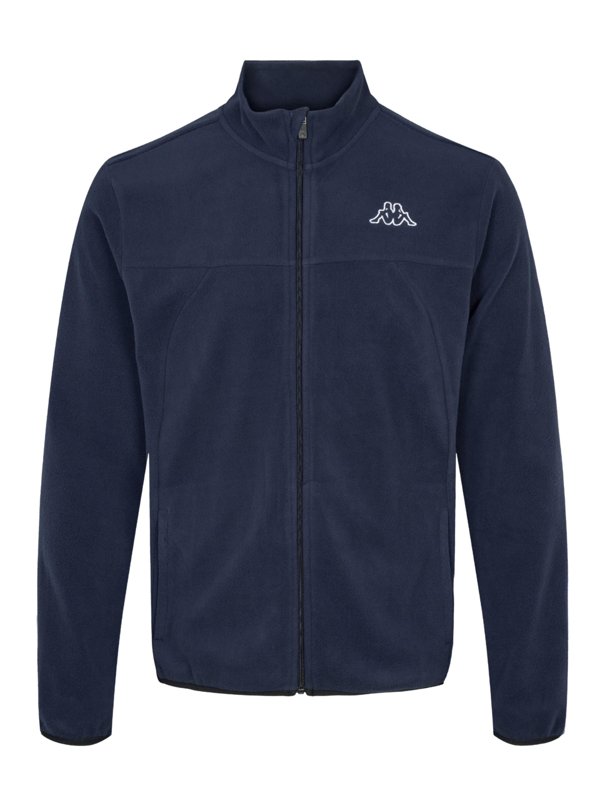 KAPPA Funkční fleecová mikina 'Saurion' – modrá: přední strana