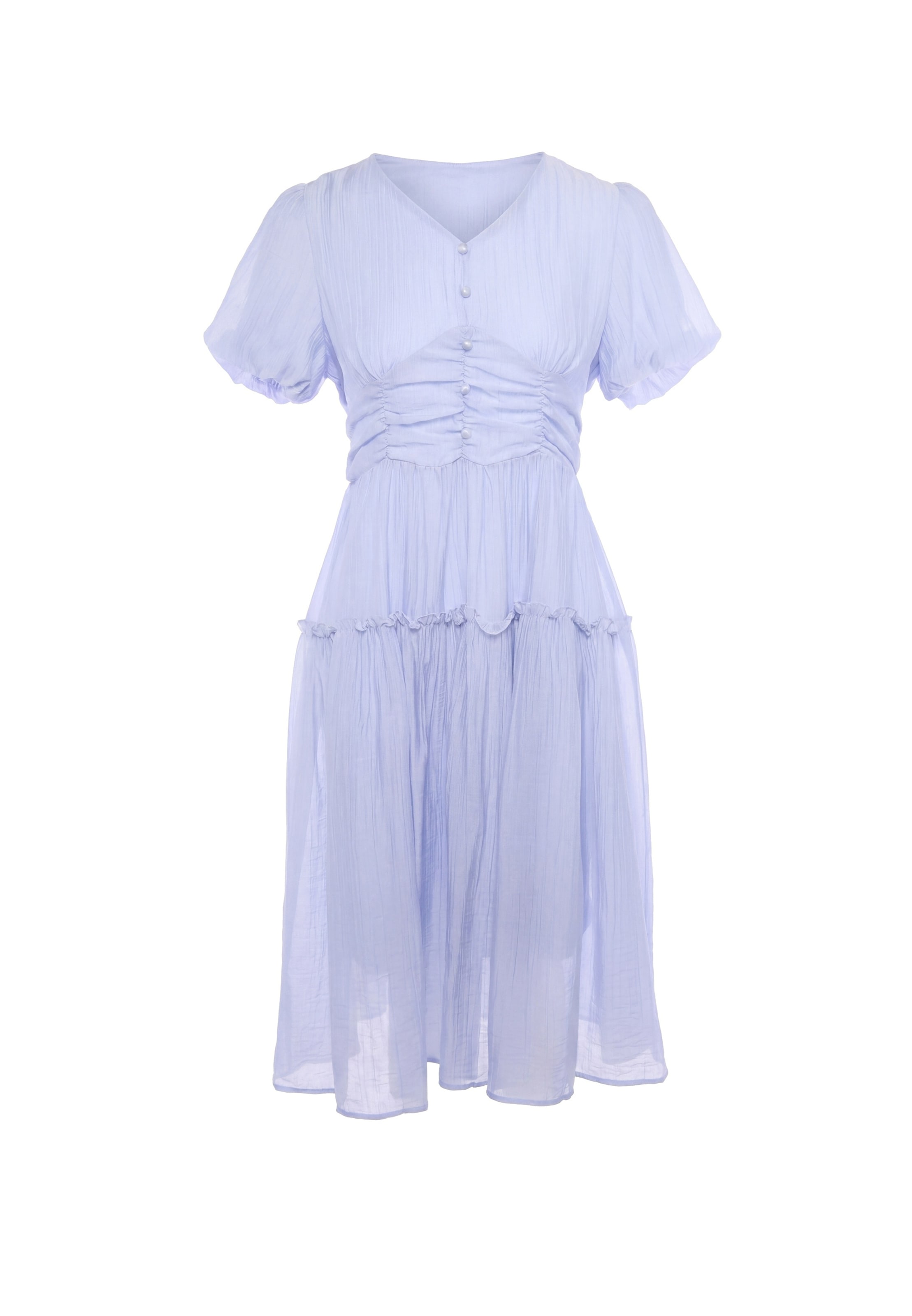 Robe faina en bleu : devant
