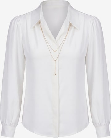 usha BLACK LABEL - Blusa en blanco: frente