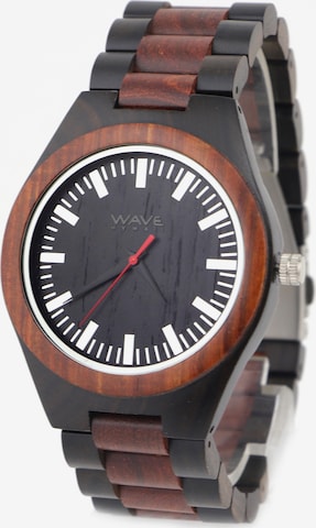 Wave Hawaii Holz-Armbanduhr ' Sandelholz/Ebenholz ' in Braun: predná strana