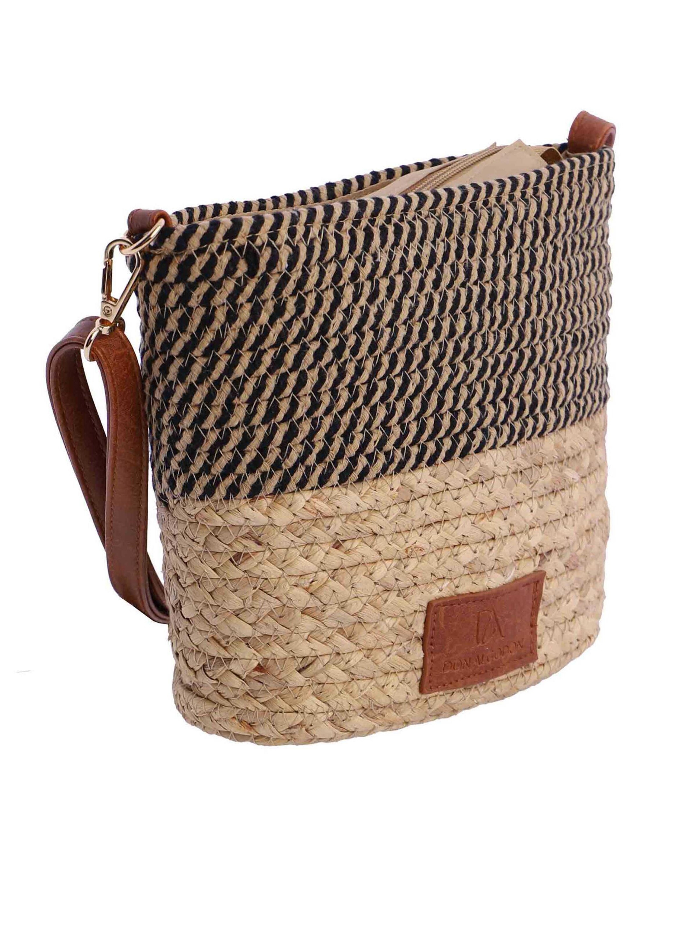 Don Algodon - Bolso de hombro 'Oriane' en blanco