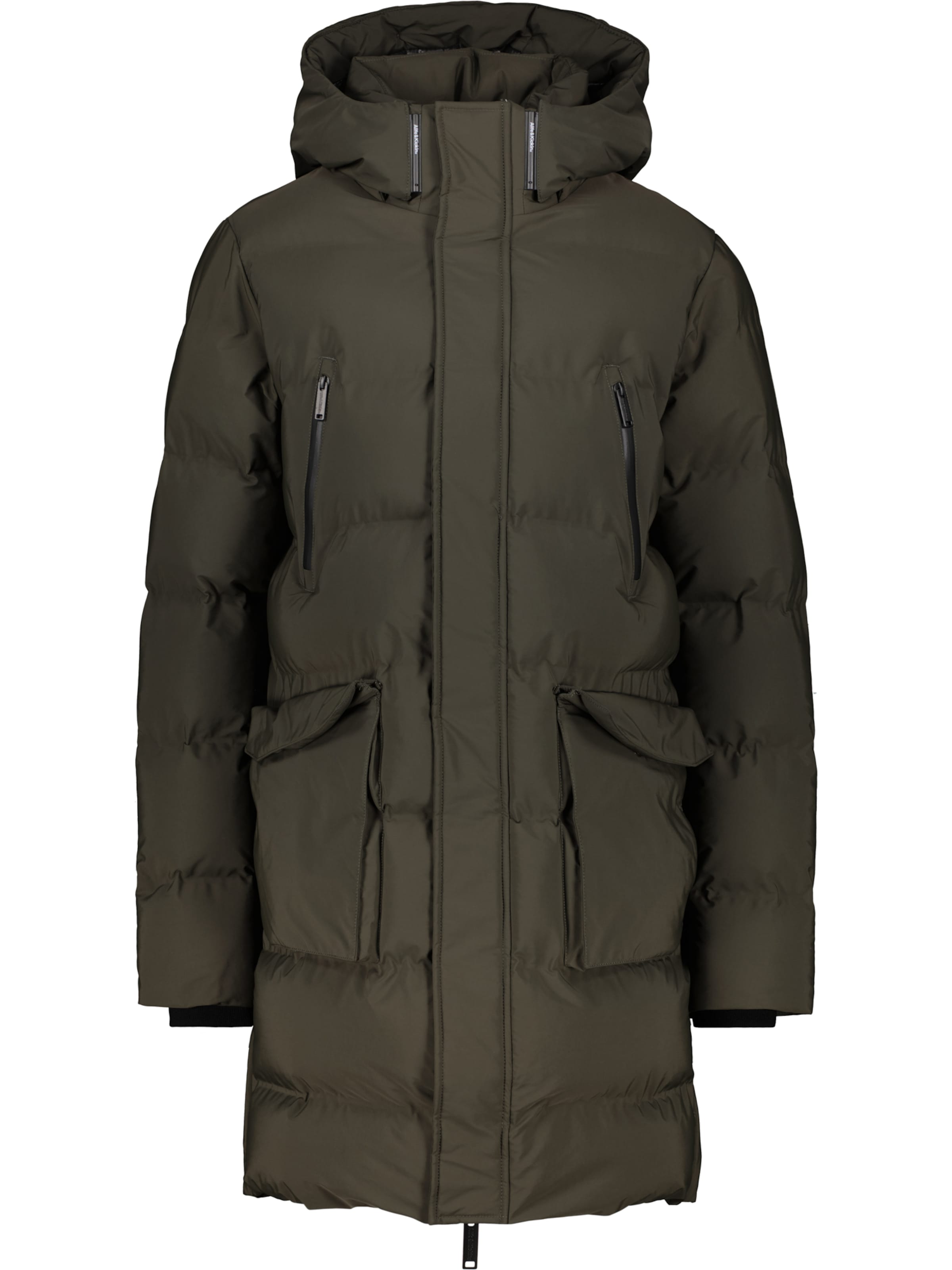 Palton de iarnă 'SaulAK' de la alife & kickin pe verde: față