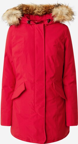 Canadian Classics Between-Season Jacket 'Fundy Bay' in Red: front