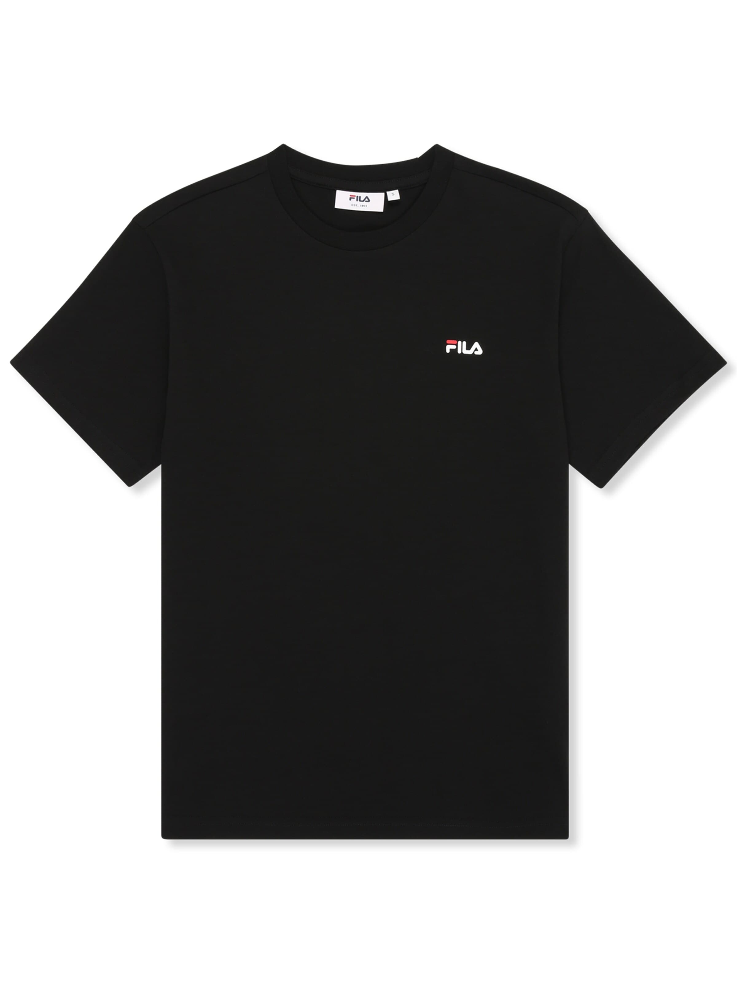 FILA Shirt 'LIGNANO tee'‌‌‌ in Schwarz