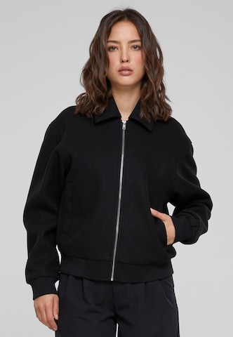 Urban Classics Between-Season Jacket in Black: front