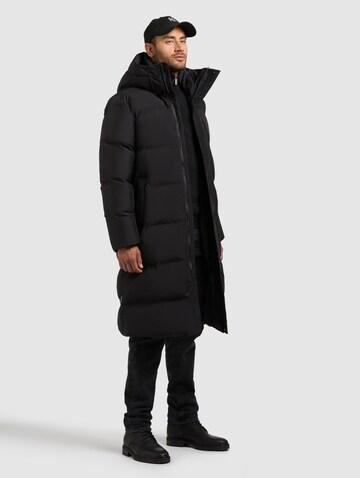 Manteau d’hiver 'Stig' khujo en noir