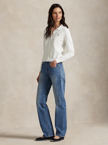 Polo Ralph Lauren Πλεκτή ζακέτα σε λευκό