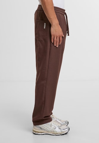 Another Cotton Lab Loosefit Broek in Bruin