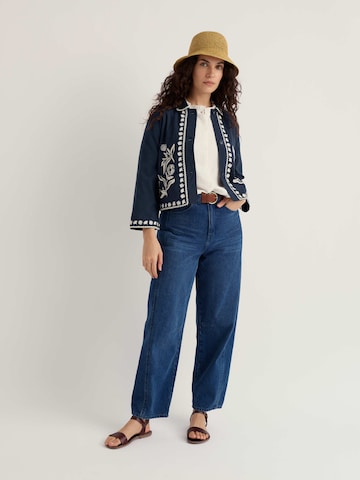 Seasalt Cornwall Between-season jacket 'Sand Martin' in Blue