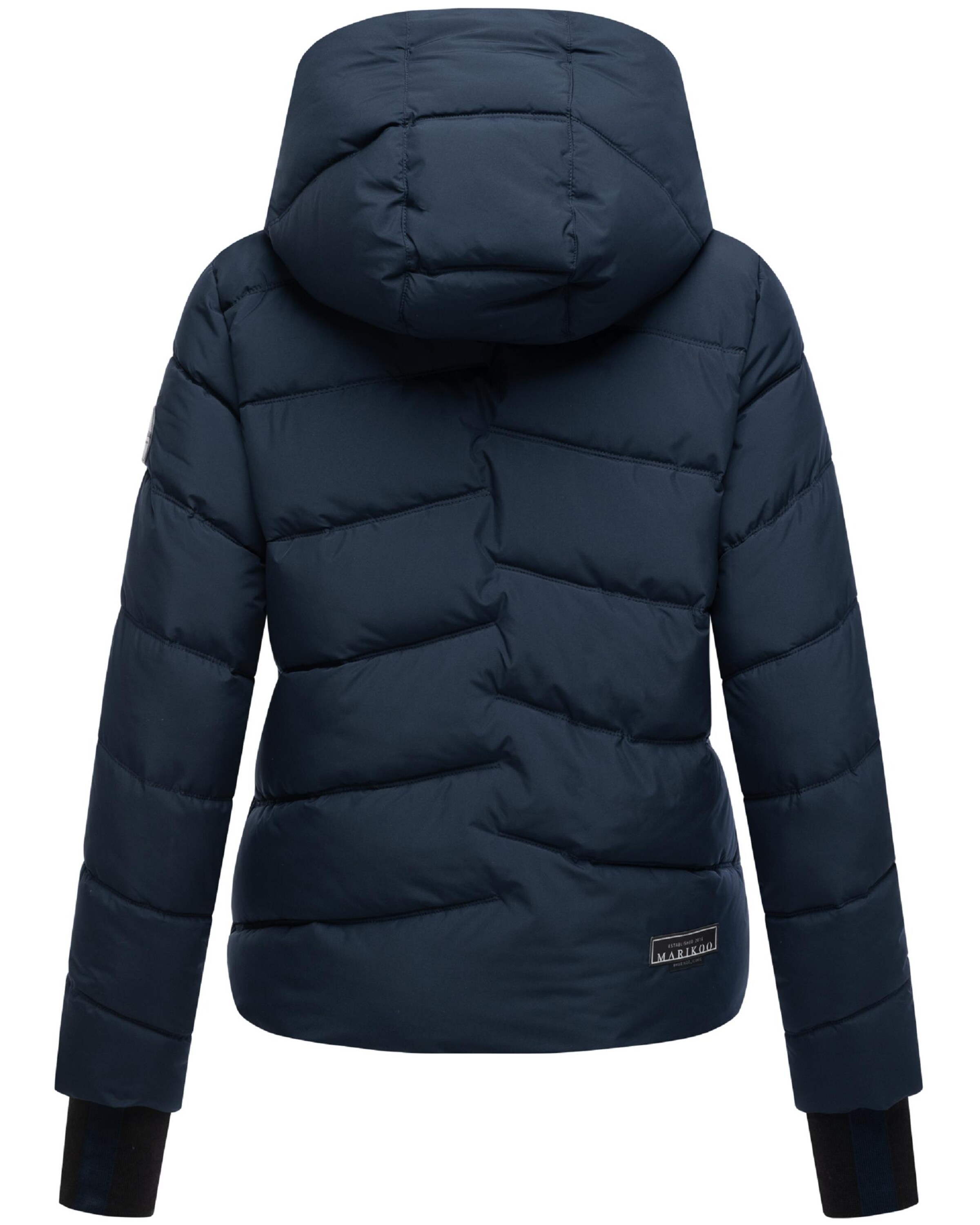 MARIKOO Winterjas in Blauw