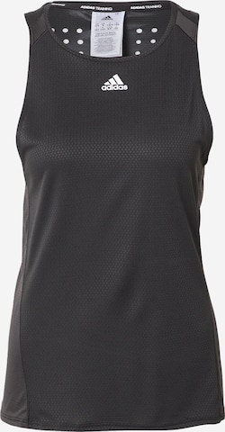 ADIDAS SPORTSWEAR Sports Top in Black: front