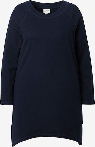 Ulla Popken Shirt in Blau: Vorderseite