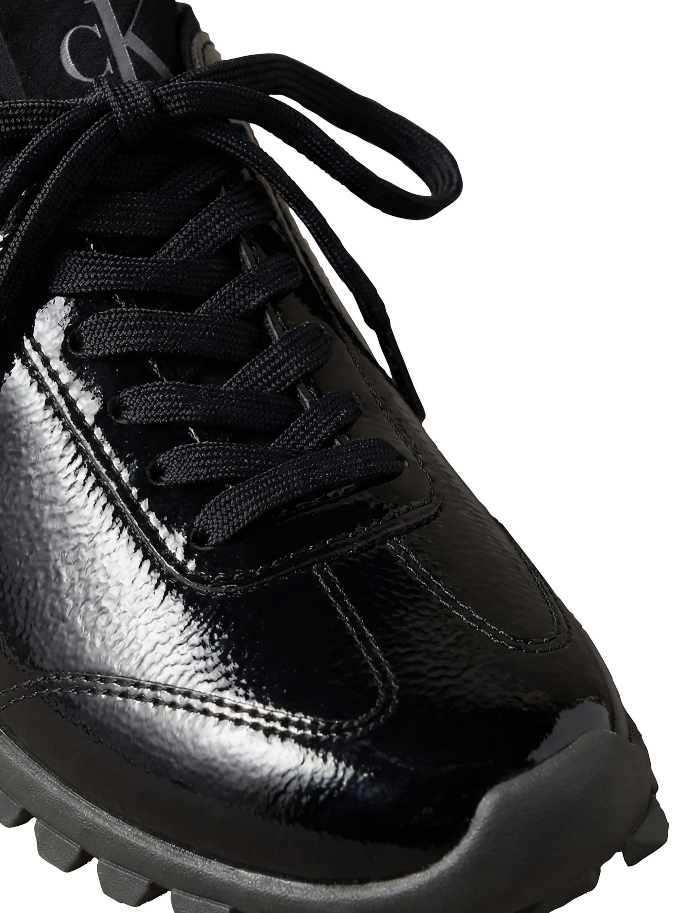 Calvin Klein Platform trainers in Brown