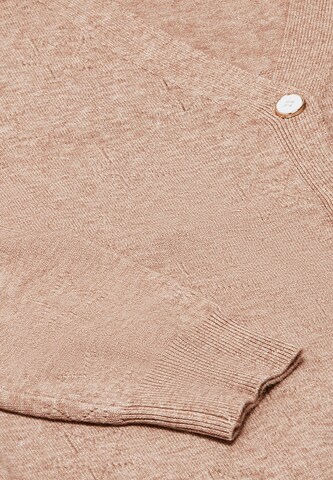 aleva Gebreid vest in Beige