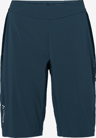 VAUDE Regular Outdoorbroek 'W Kuro STS II' in Blauw: voorkant